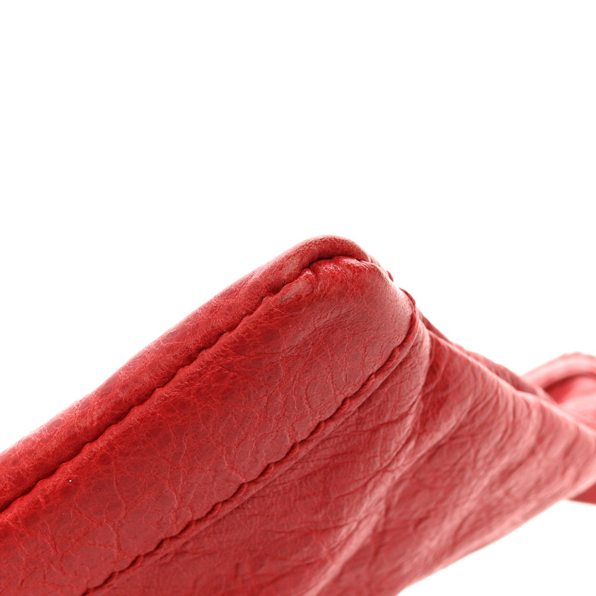 Agneau Arena Classic Hardware Small Clip Rouge Coquelicot