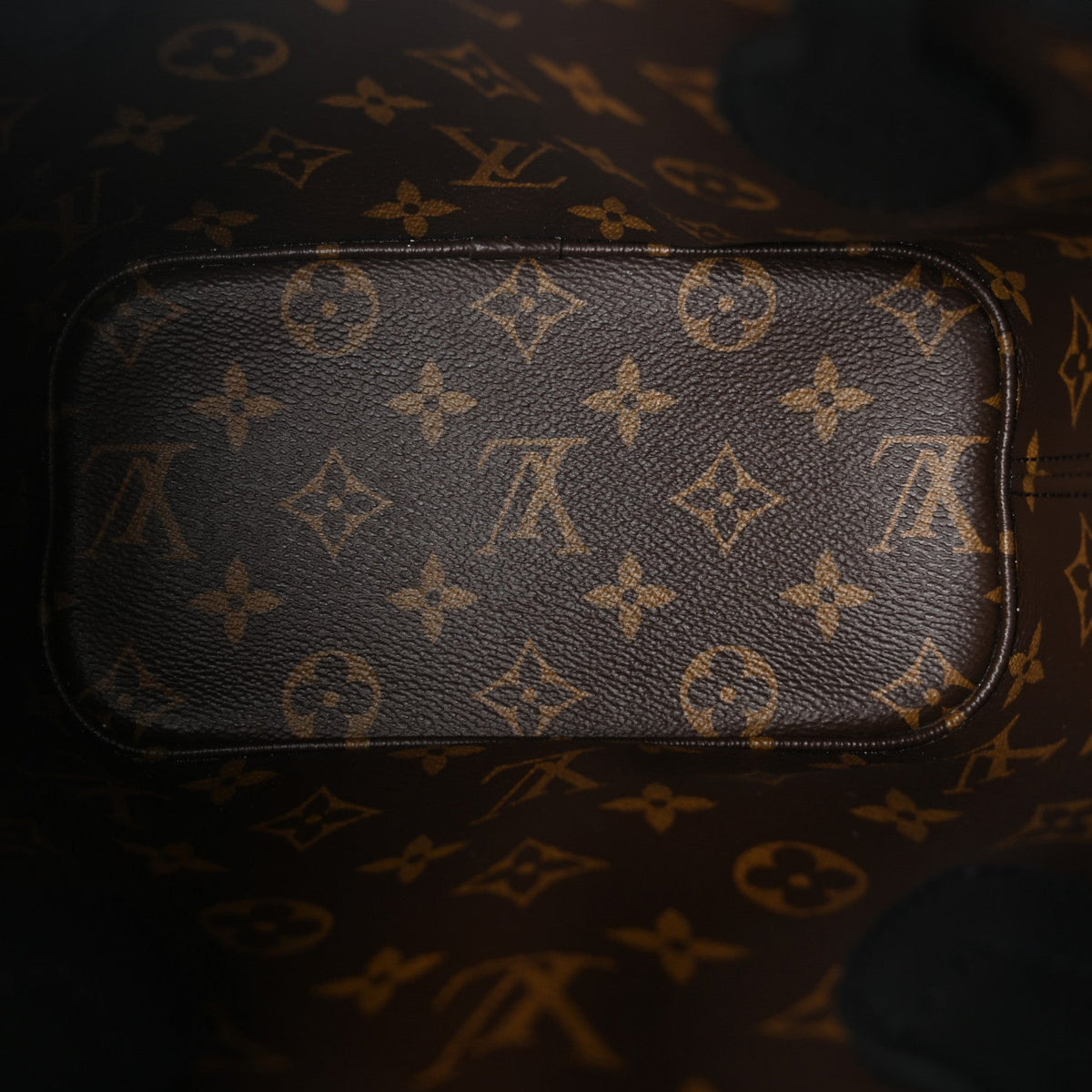 Monogram Neverfull Inside Out Bandouliere BB Black