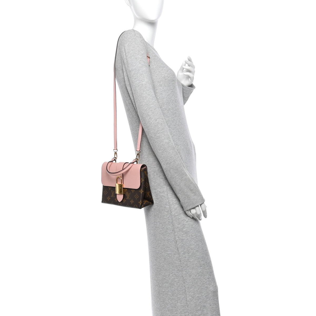 Monogram Locky BB Rose Poudre