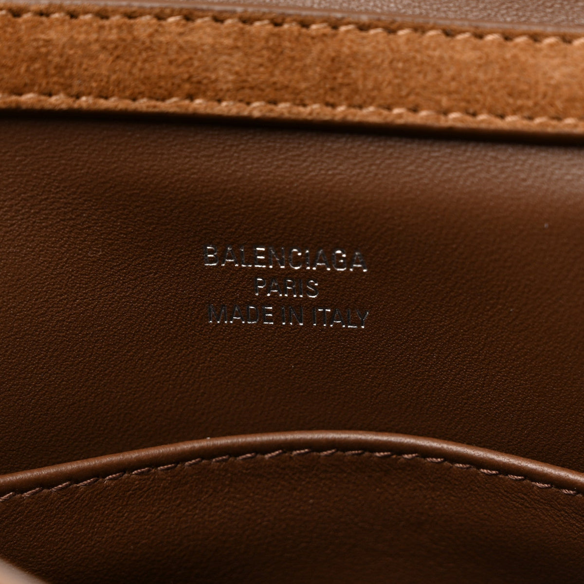 Waxed Suede Mini Rodeo Top Handle Handbag Camel