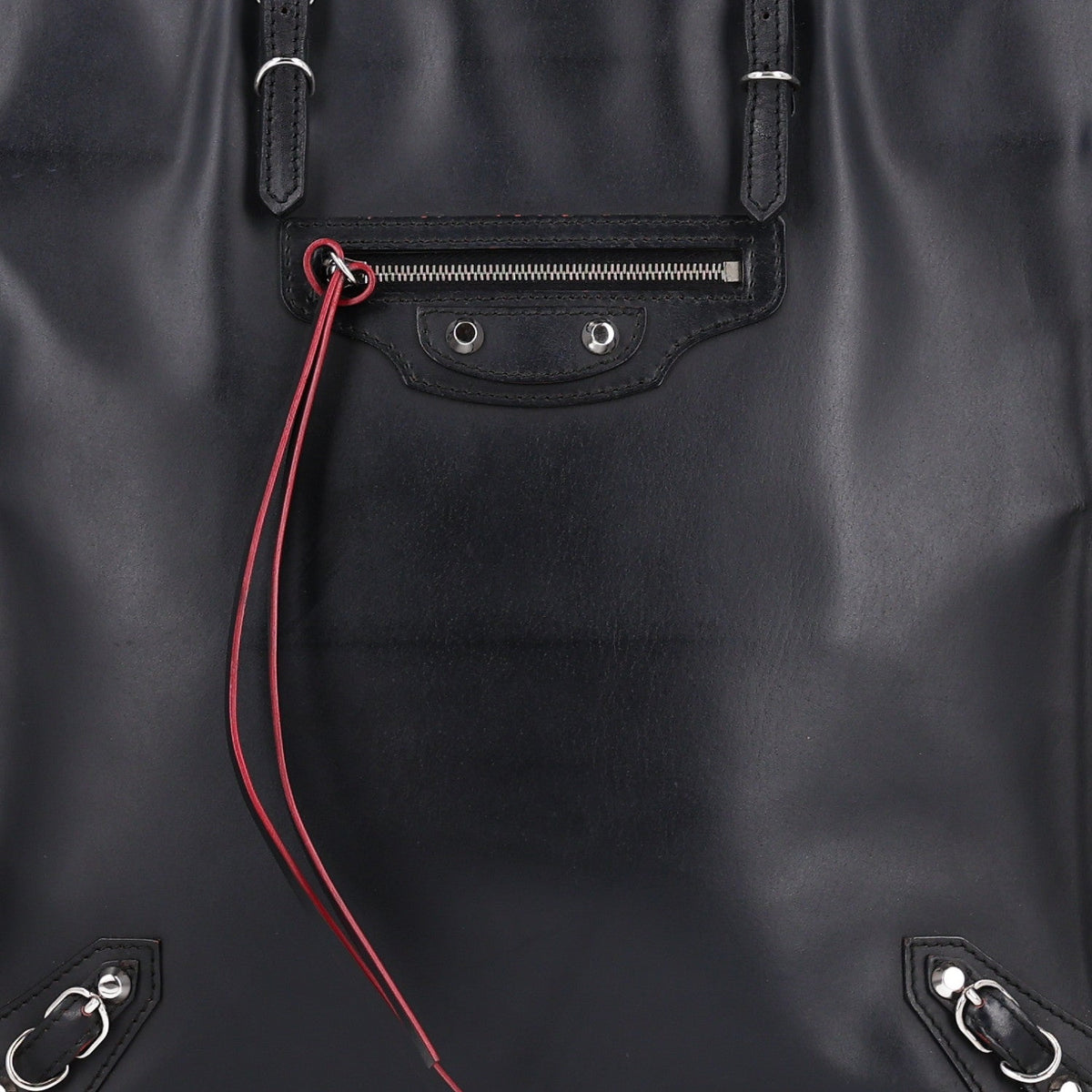 Veau Papier A5 Zip Around Tote Blue Rouge
