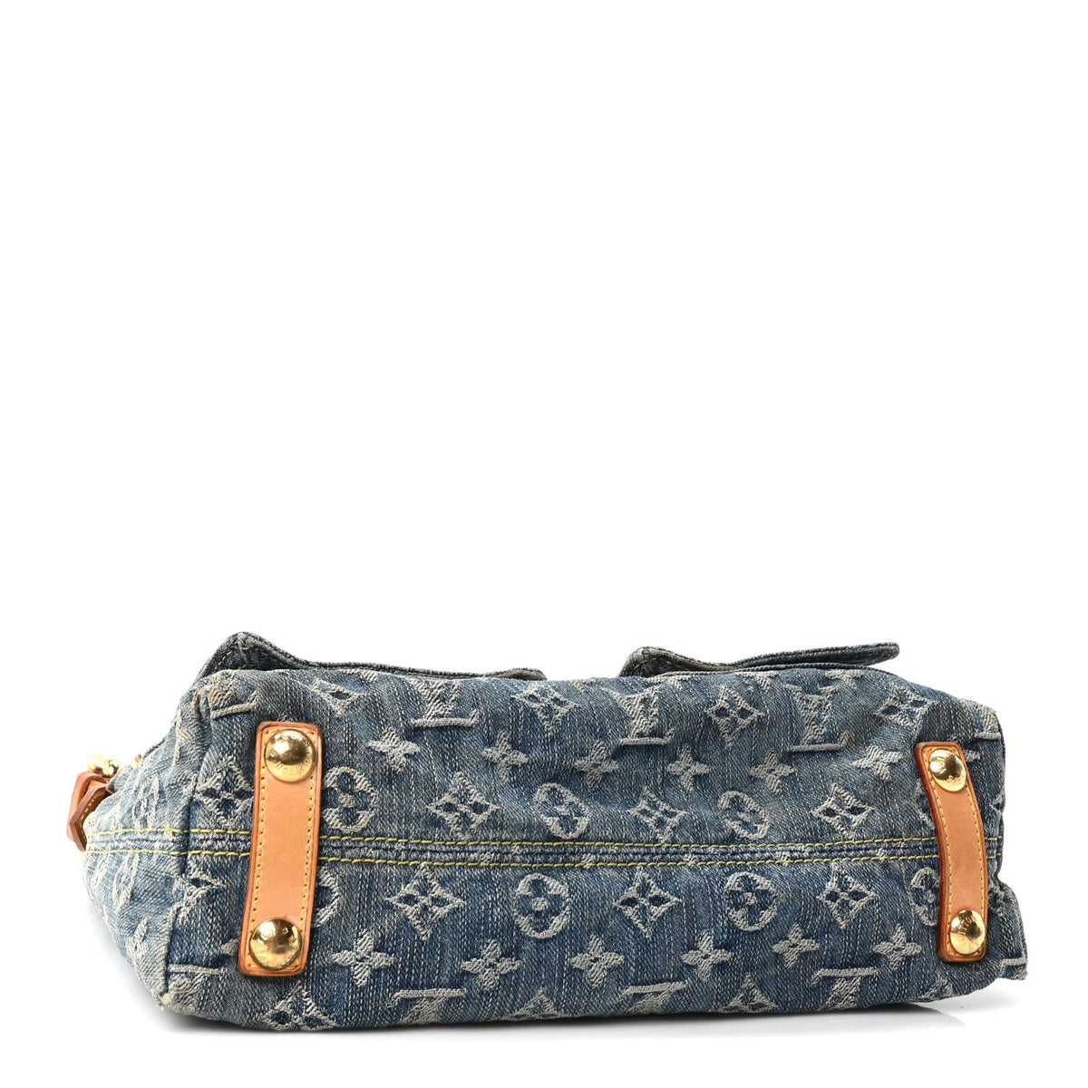 Monogram Denim Baggy PM Blue
