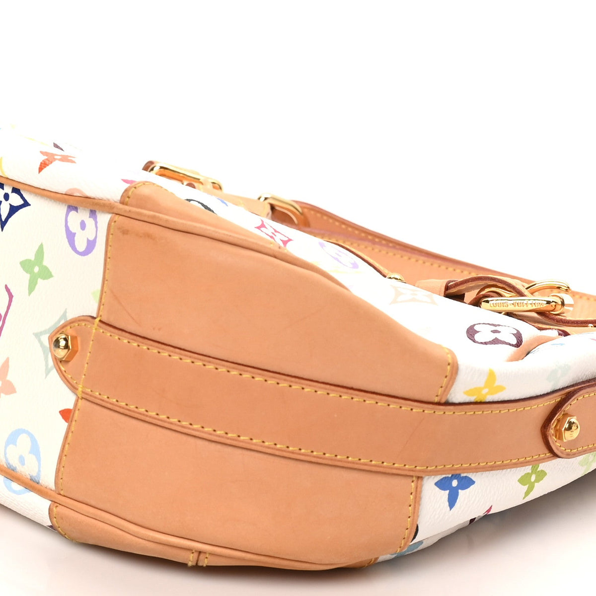 Monogram Multicolor Greta White
