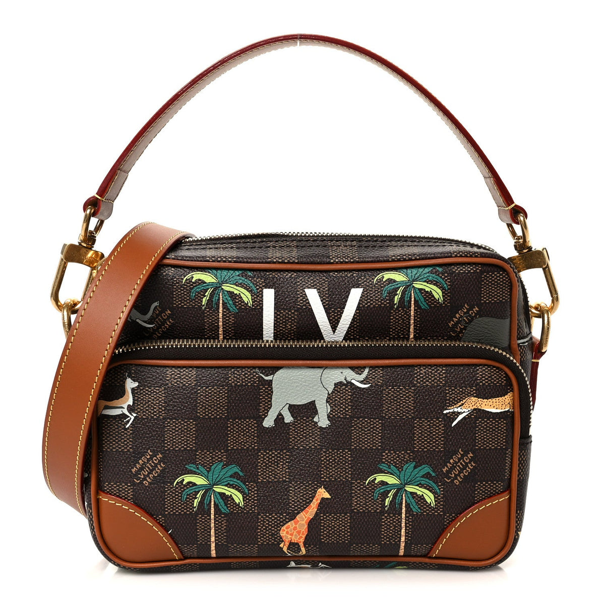 X The DARJEELING LIMITED Damier Ebene Nil MM