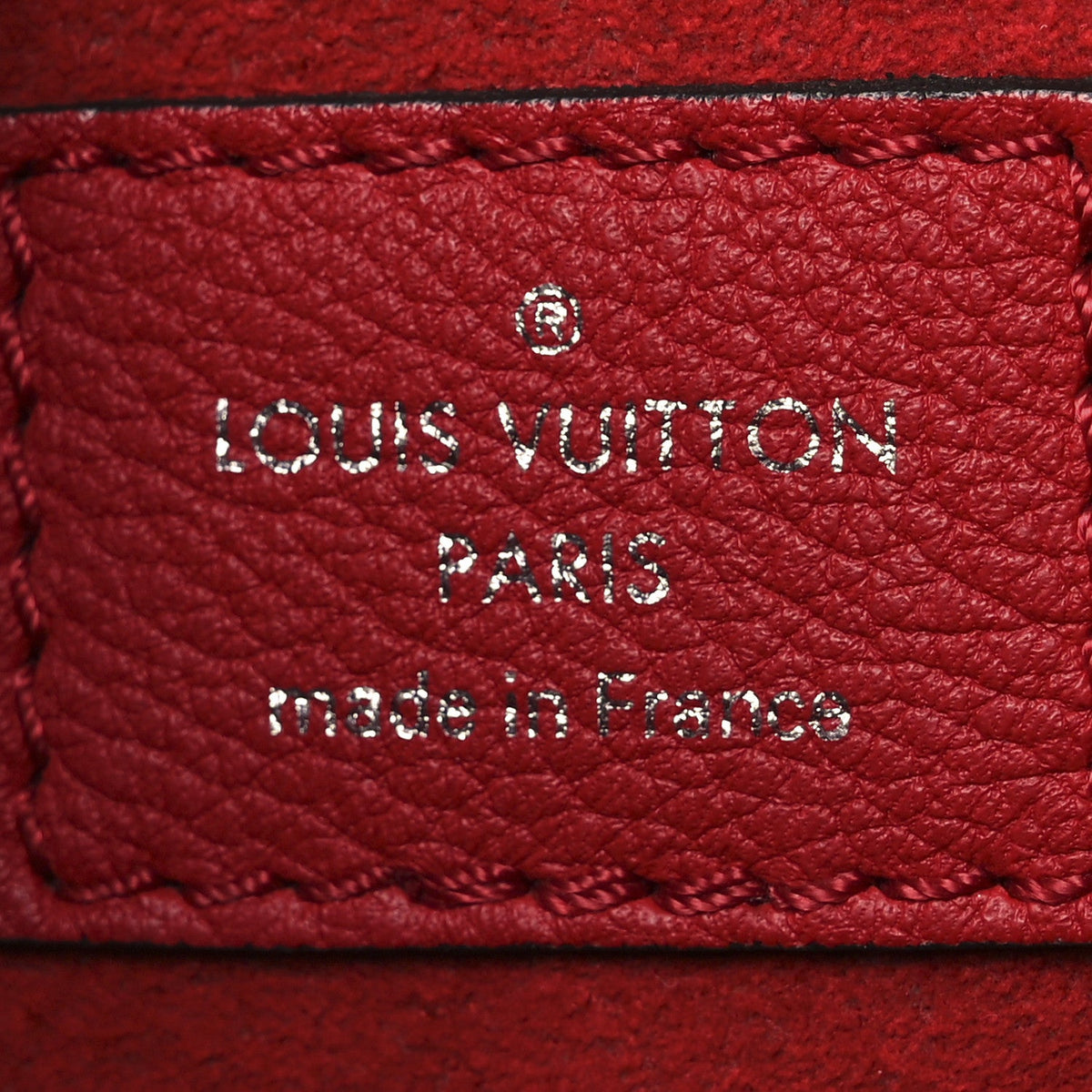 Soft Calfskin My Lockme Chain Bag BB Rubis