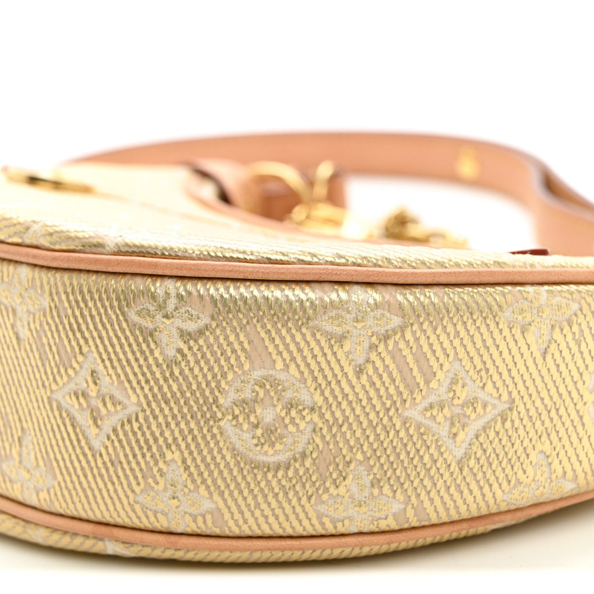Monogram Jacquard Loop Gold