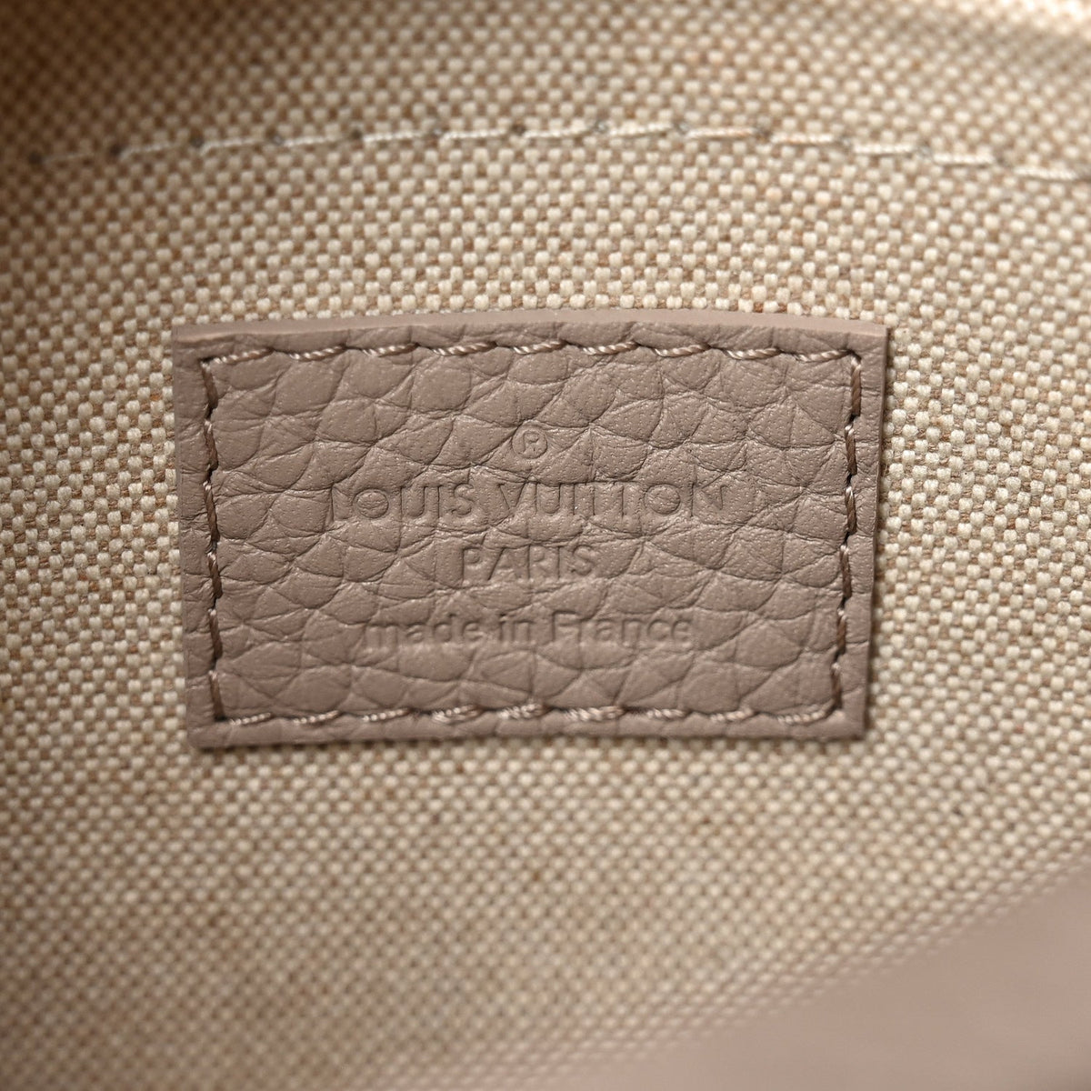 Taurillon Monogram Mini Soft Trunk Riverstone