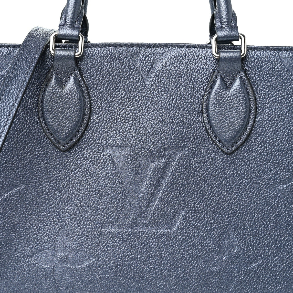 Metallic  Empreinte Monogram Giant Onthego PM Navy Nacre