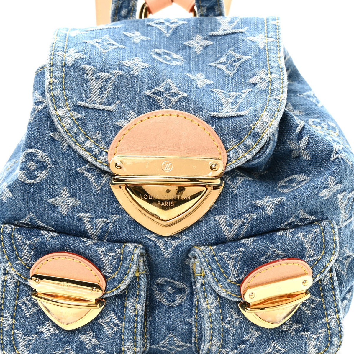 Denim Venice Backpack  Blue