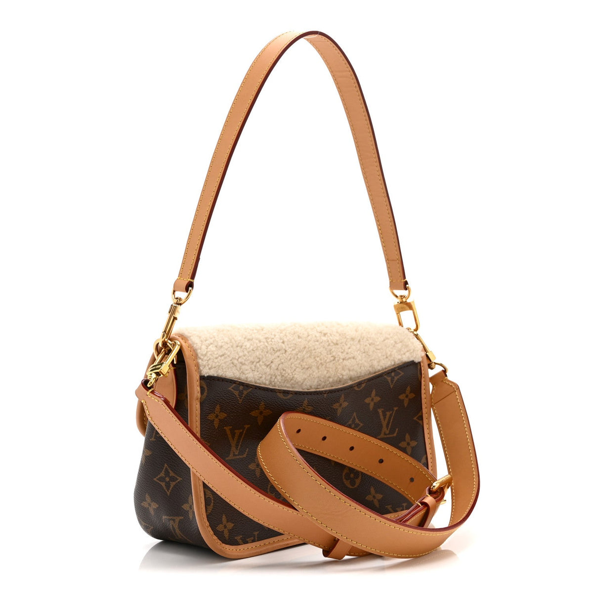 Monogram Shearling Diane NM