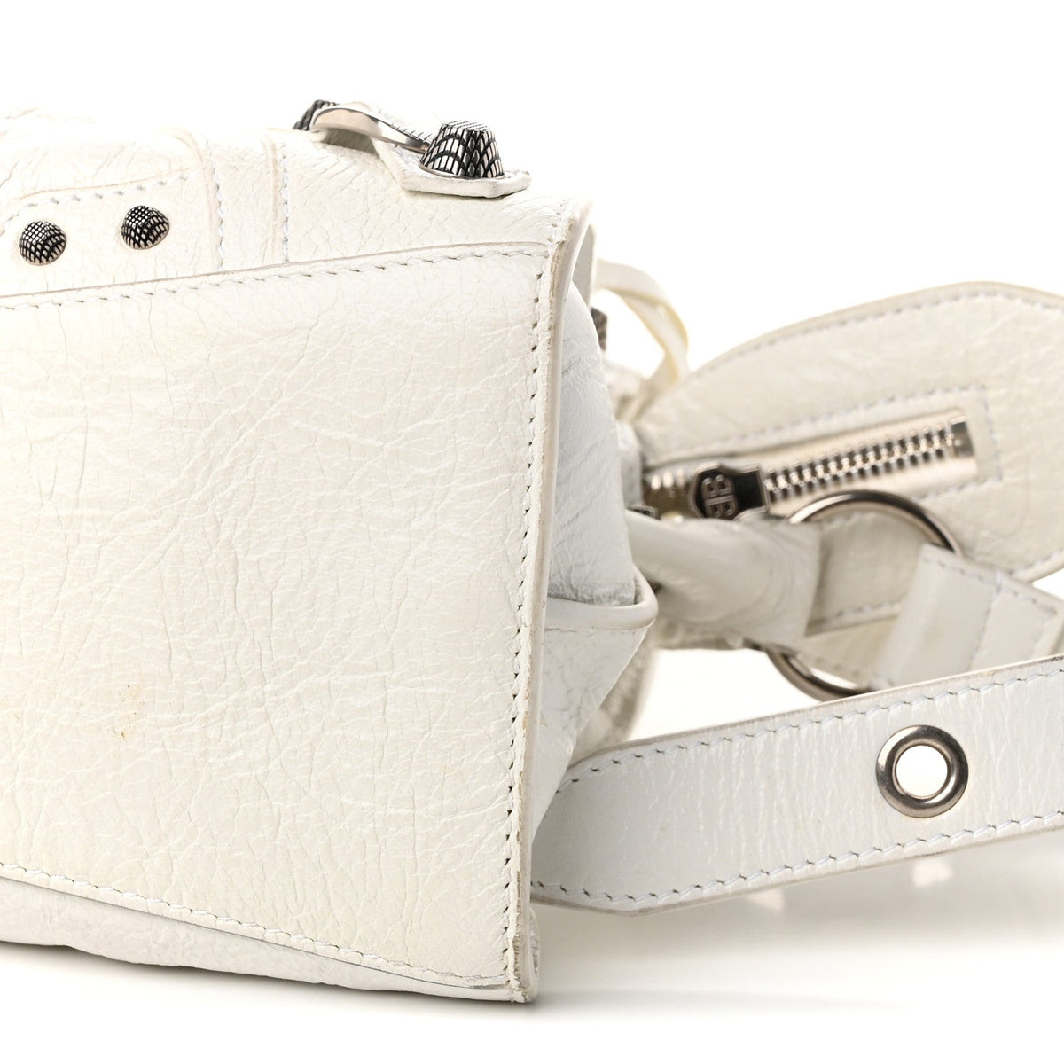 Agneau Arena Neo Cagole Handbag XS Optic White Optic White