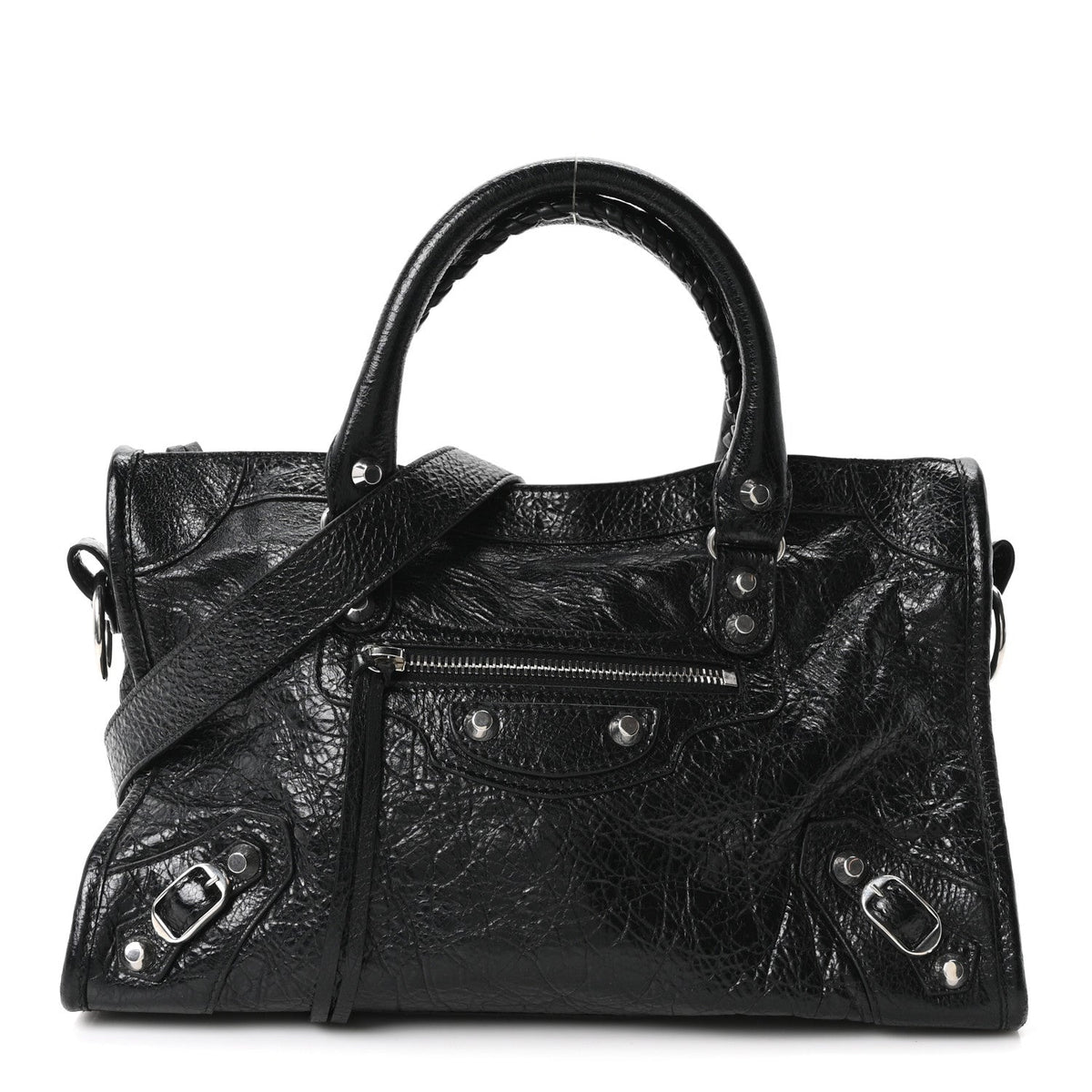 Agneau Arena Silver Hardware Small Le City Black