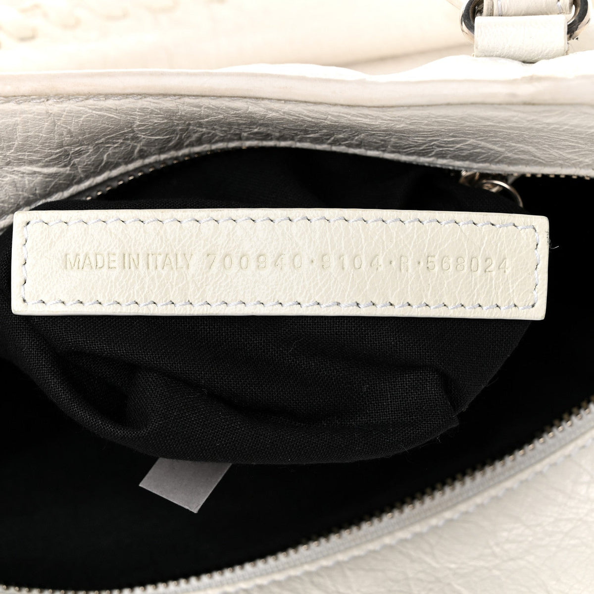 Agneau Arena Neo Cagole Handbag XS Optic White Optic White