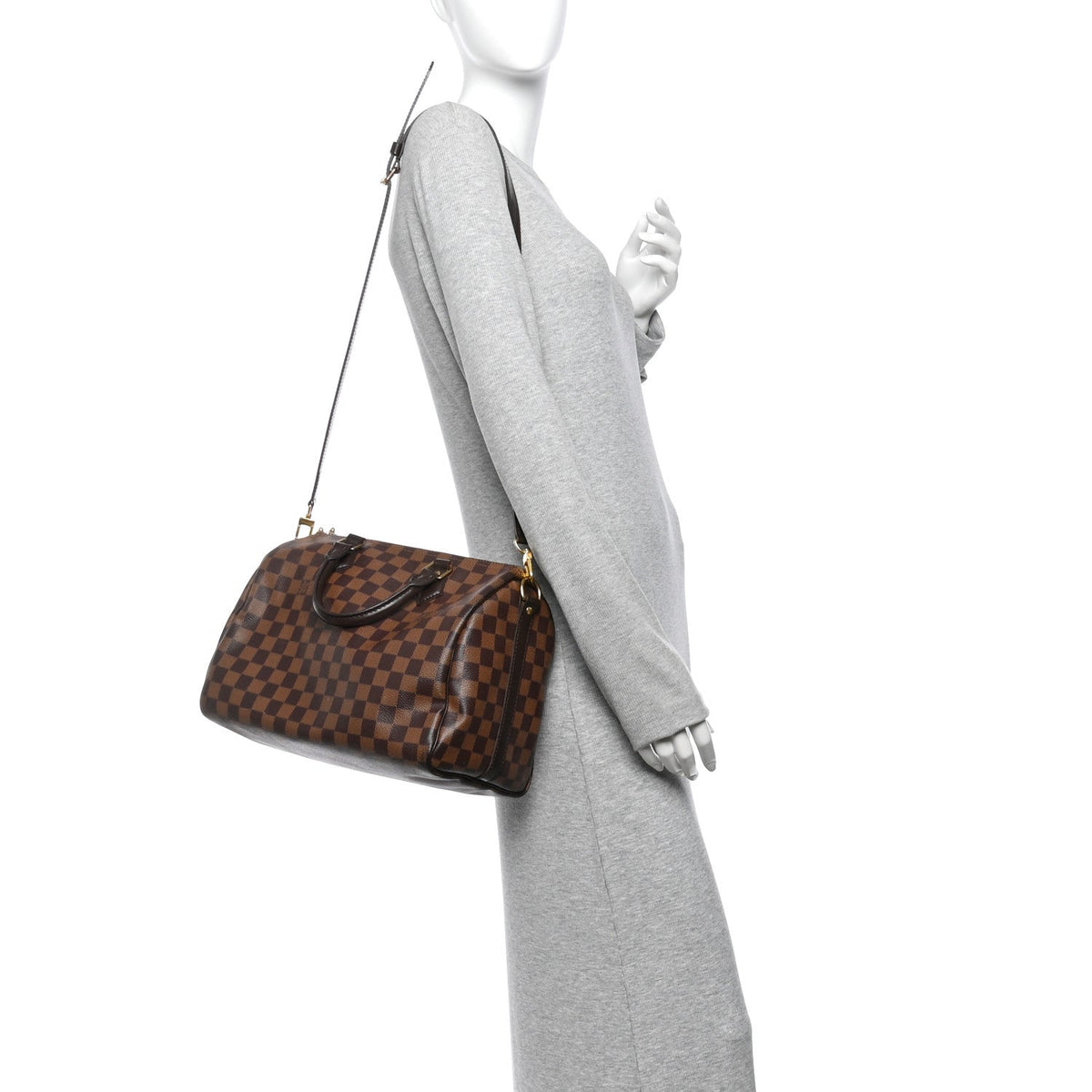 Damier Ebene Speedy Bandouliere 30