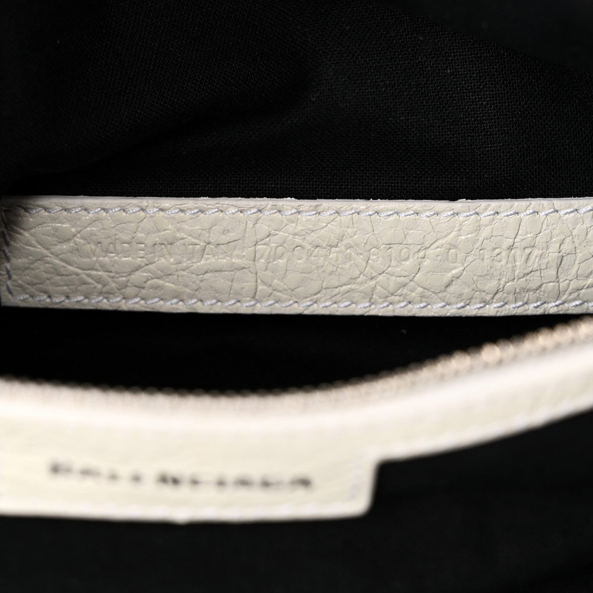 Agneau Arena Neo Cagole City Handbag Optic White