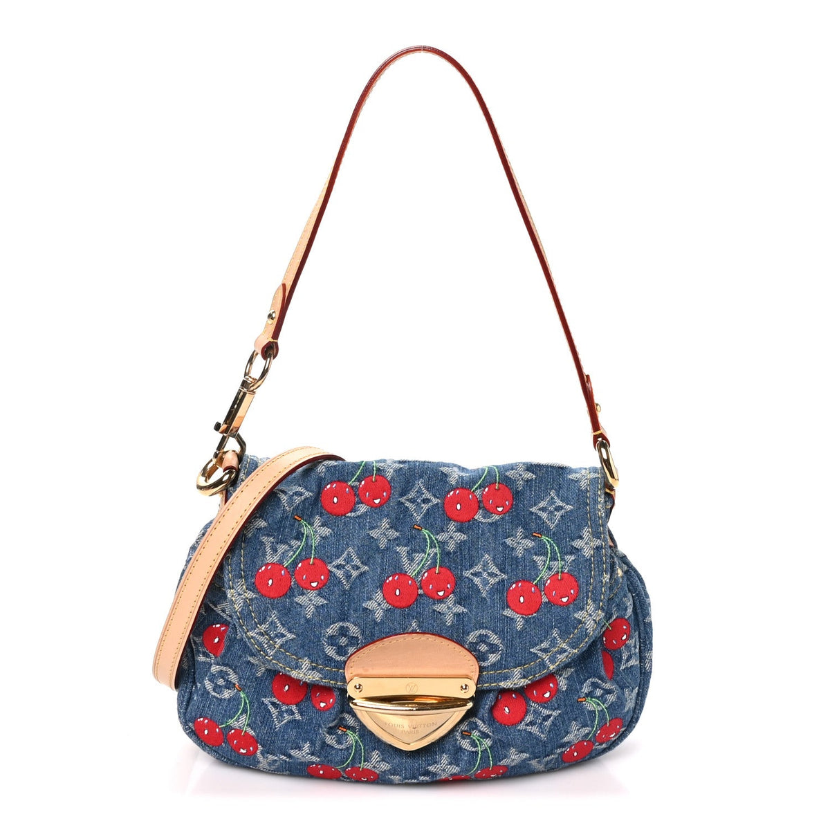 LV X TM Monogram Denim Cerises Sunset