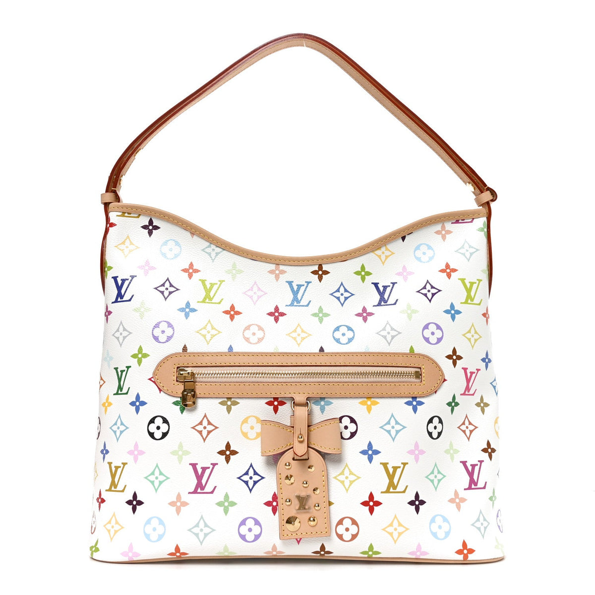LV X TM Monogram Multicolor Lineup White