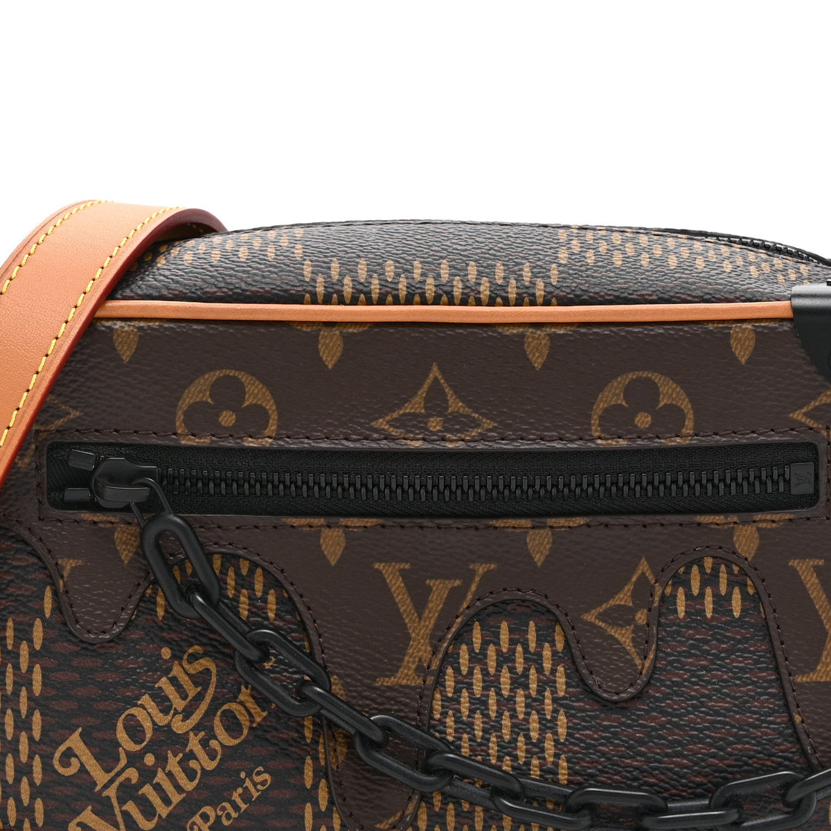 X NIGO Giant Damier Ebene Monogram Mini Soft Trunk