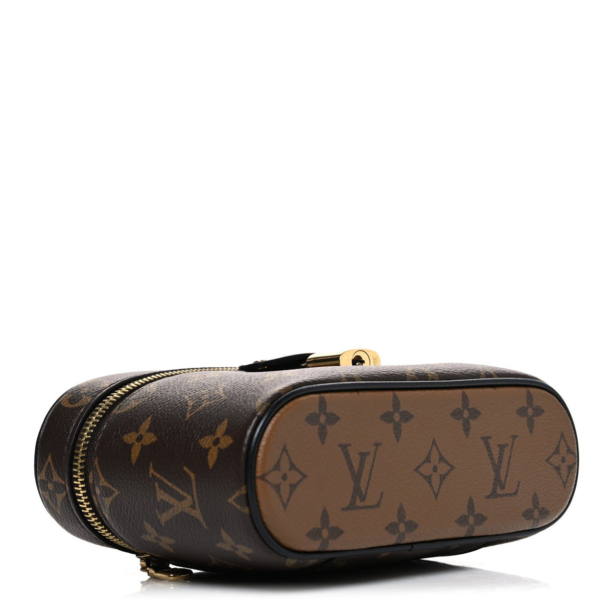 Reverse Monogram Vanity Chain Pouch