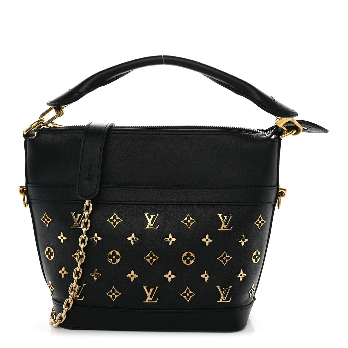 Calfskin Monogram Cruiser PM Black