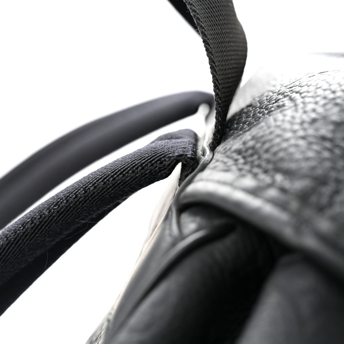 Taurillon Monogram Montsouris Backpack Black