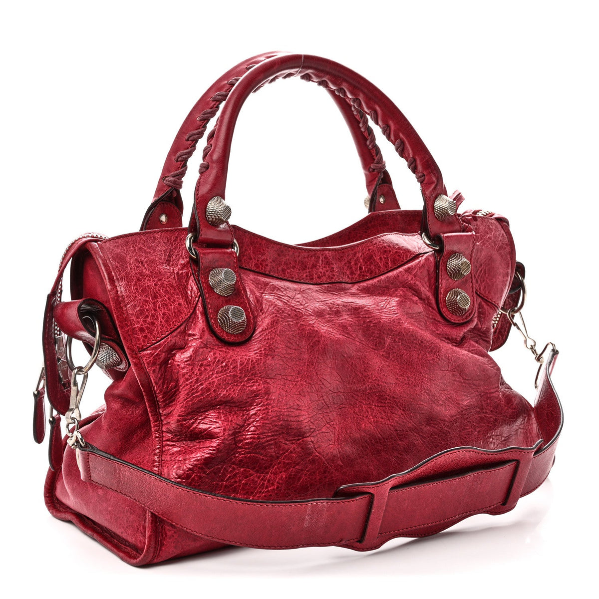 Agneau Giant 21 Silver Hardware City  Pourpre