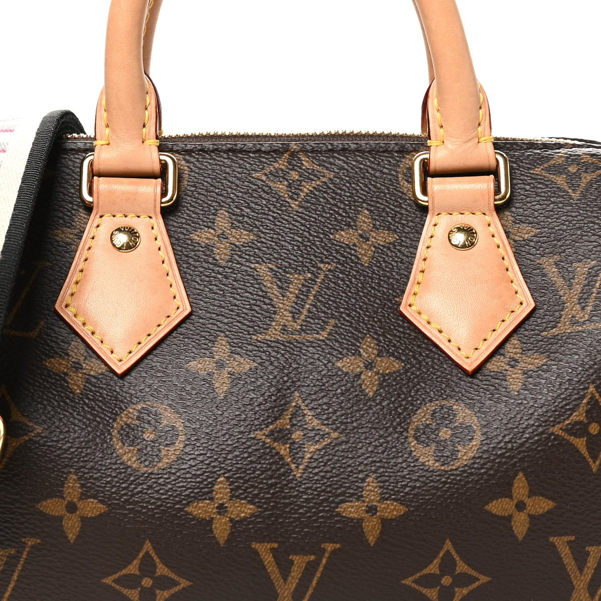 Monogram Speedy Bandouliere 20 Black