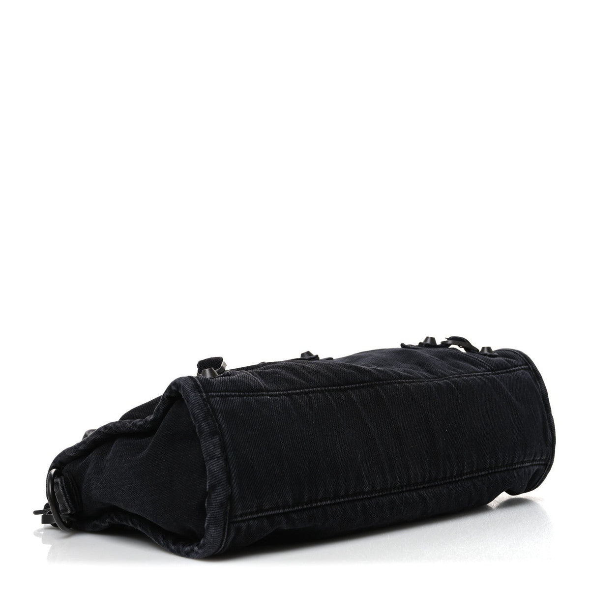 Washed Denim Classic Hardware Small Le City Black