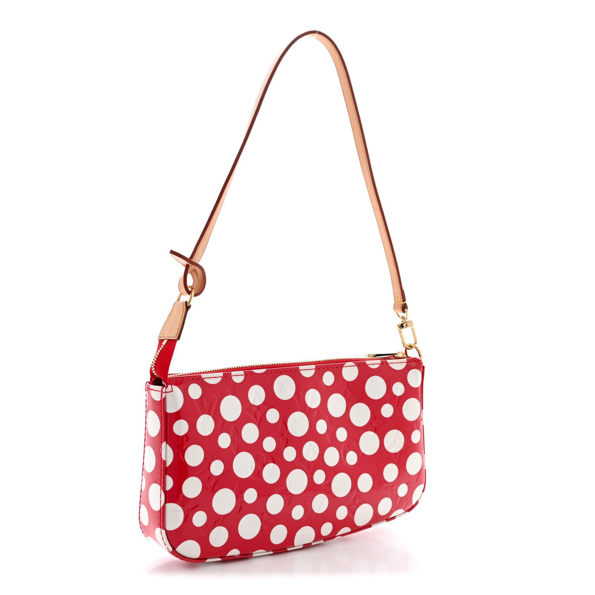 Vernis Kusama Infinity Dots Pochette Accessories Red