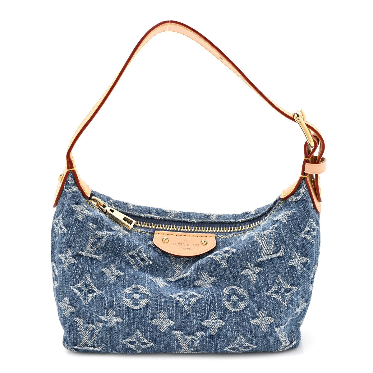 Monogram Denim Hills Pochette Blue