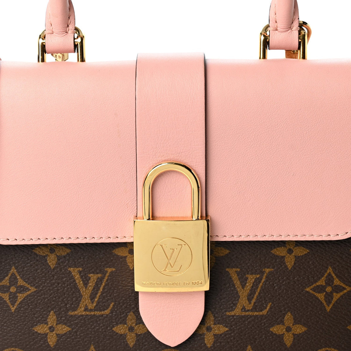 Monogram Locky BB Rose Poudre
