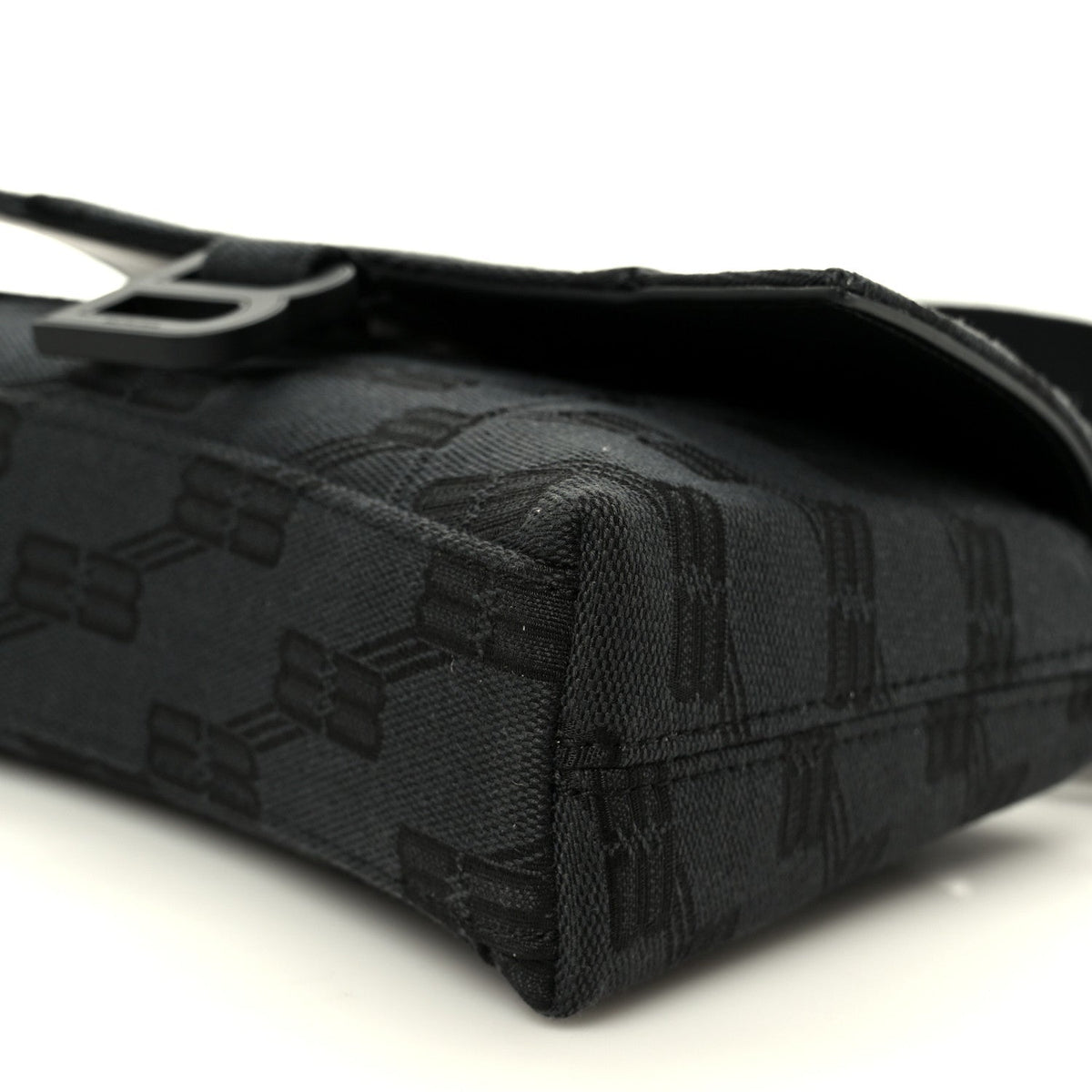 BB Jacquard Monogram  XSS Downtown Shoulder Bag Black