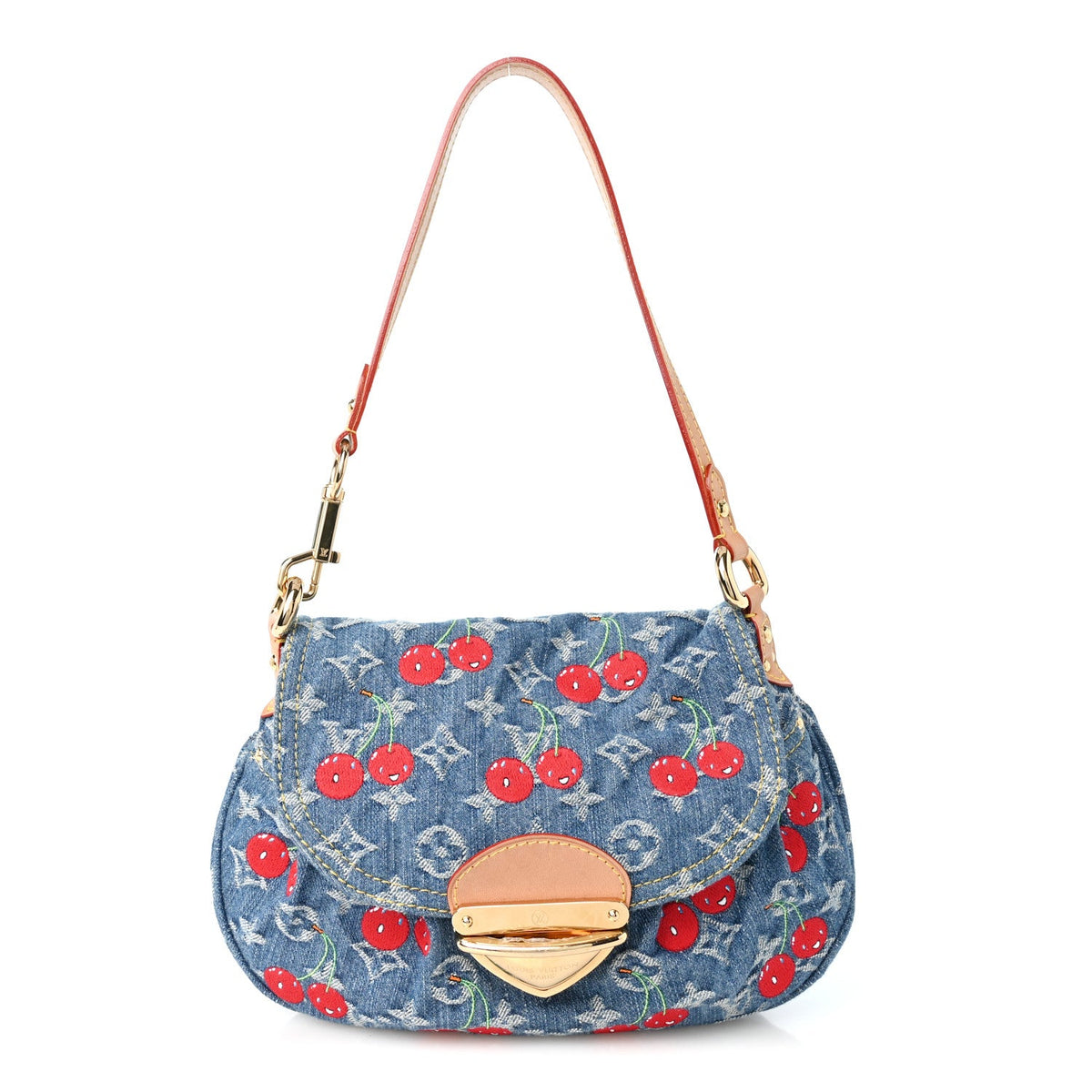 LV X TM Monogram Denim Cerises Sunset