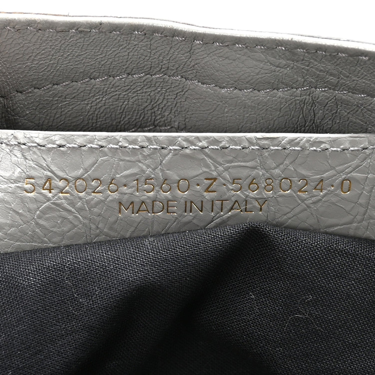 Agneau Giant Gold 12 Hardware Gris Haussmannien