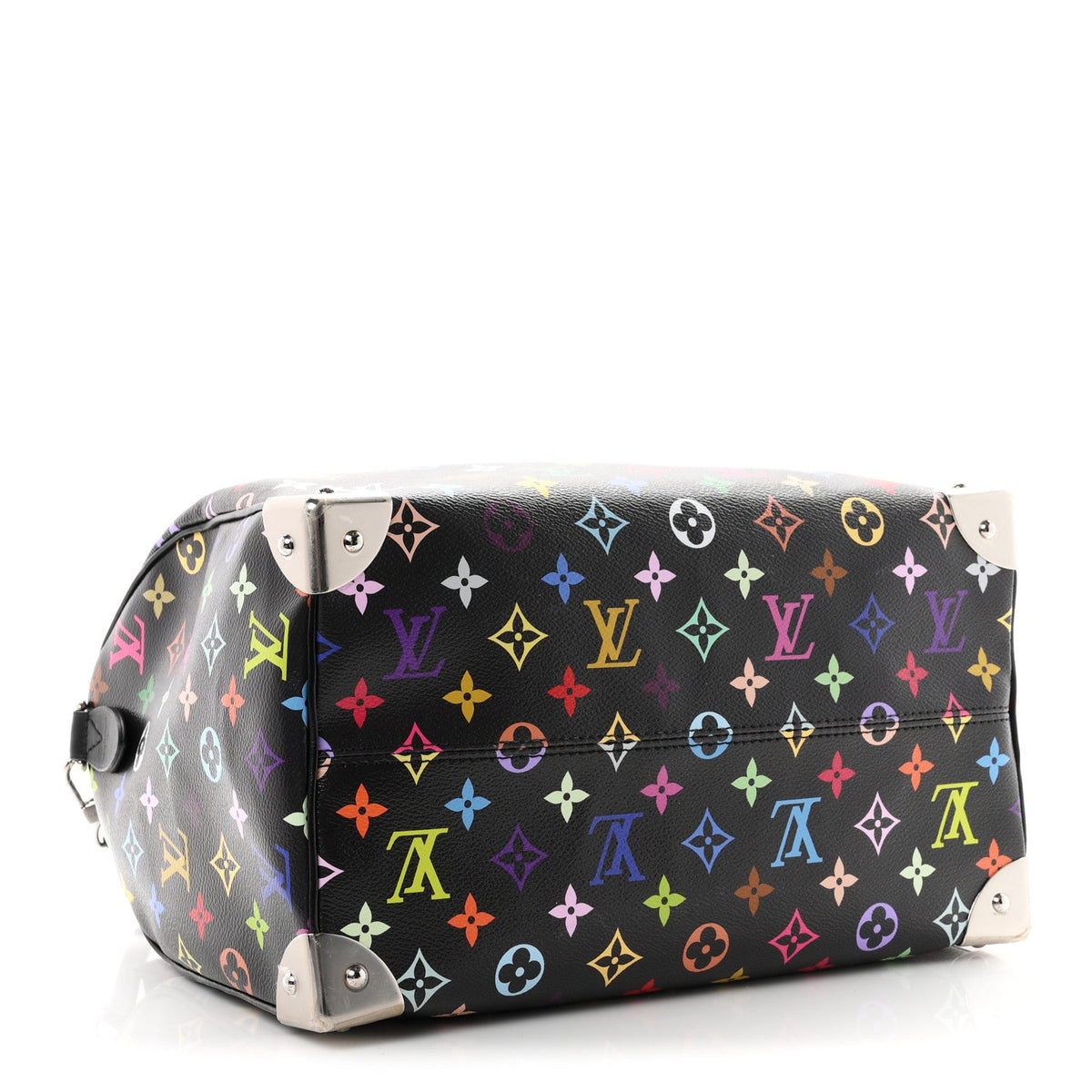 LV X TM Monogram Multicolor Speedy Soft 30 Black