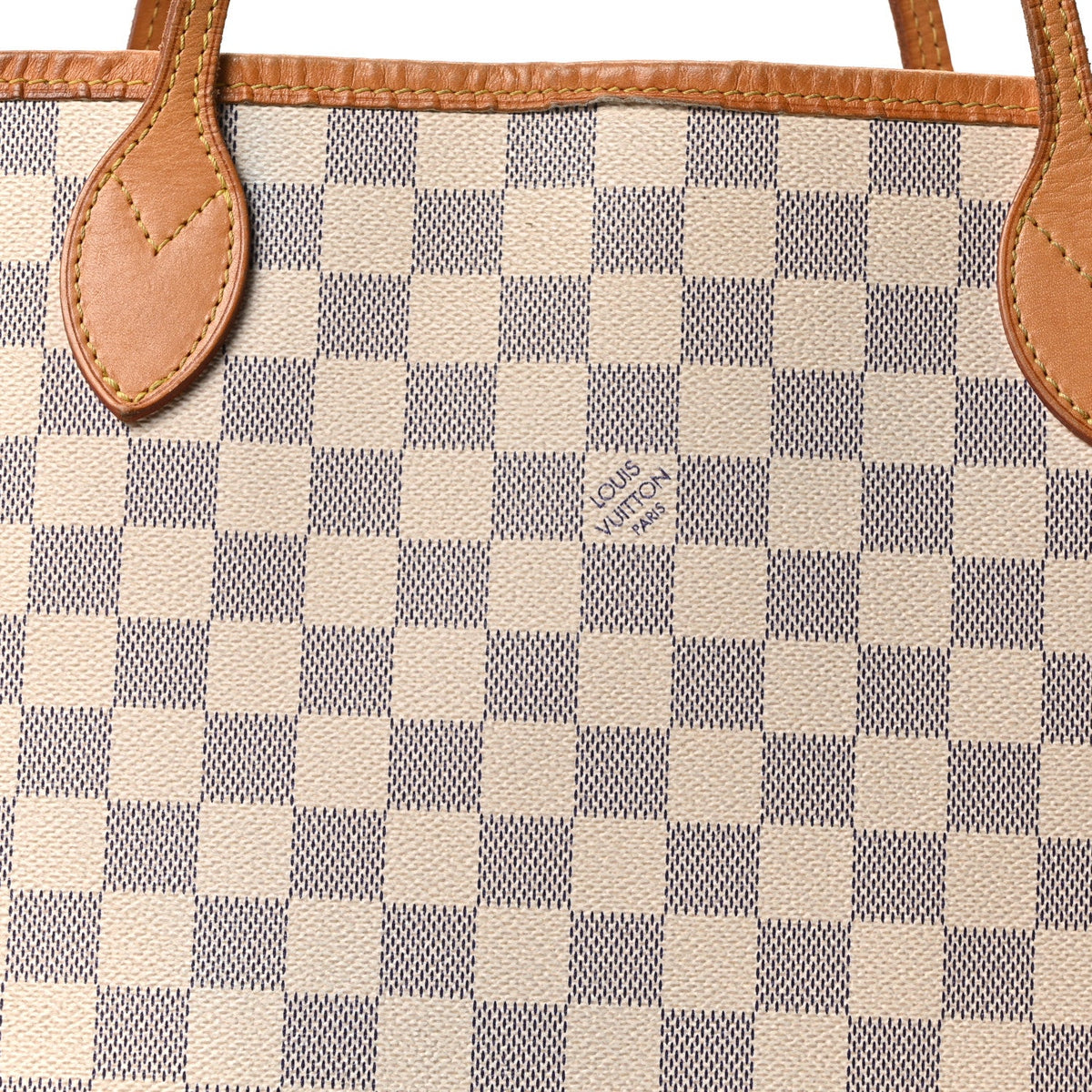 Damier Azur Neo Neverfull MM Rose Ballerine