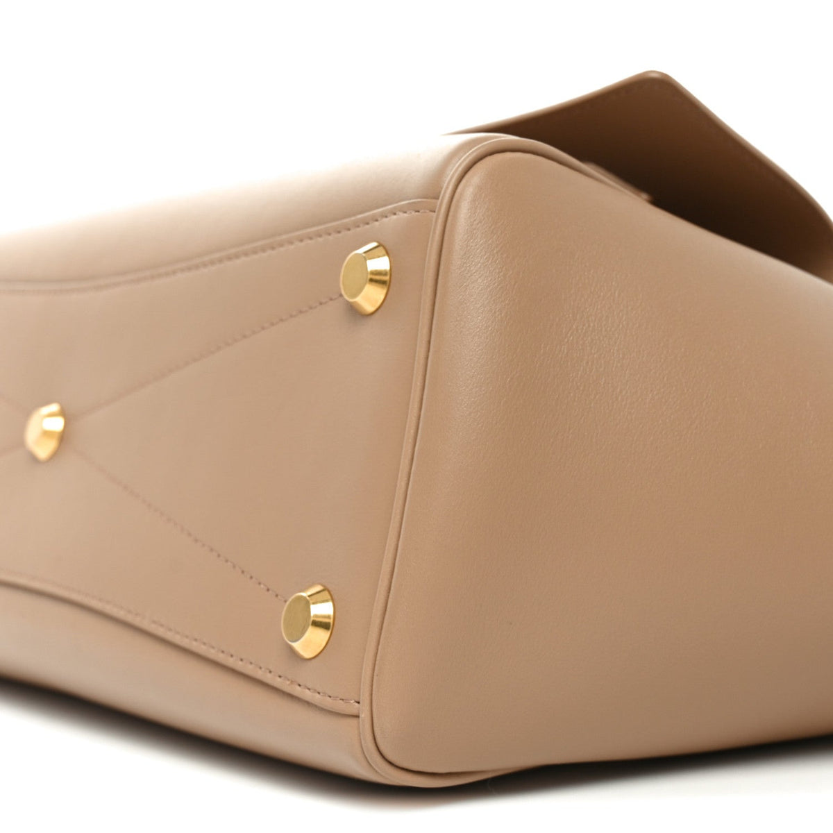 Smooth Calfskin Small Bel Air Carry All Bag Latte