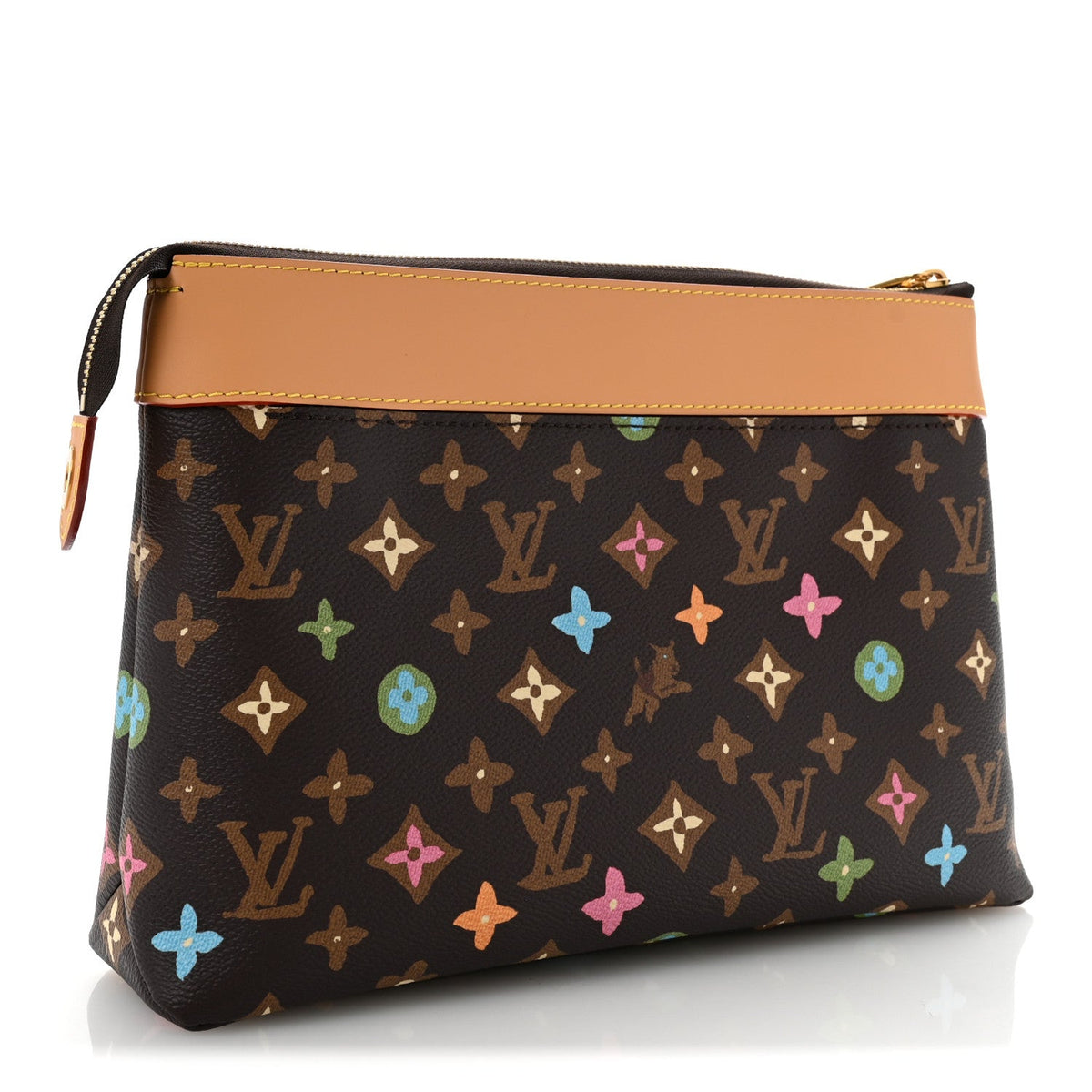 X TYLER THE CREATOR Monogram Craggy Pochette Voyage Souple Chocolate