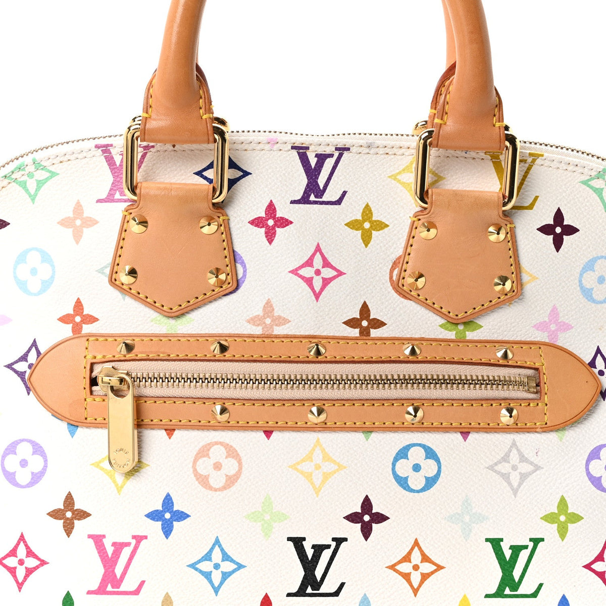 Monogram Multicolor Alma White