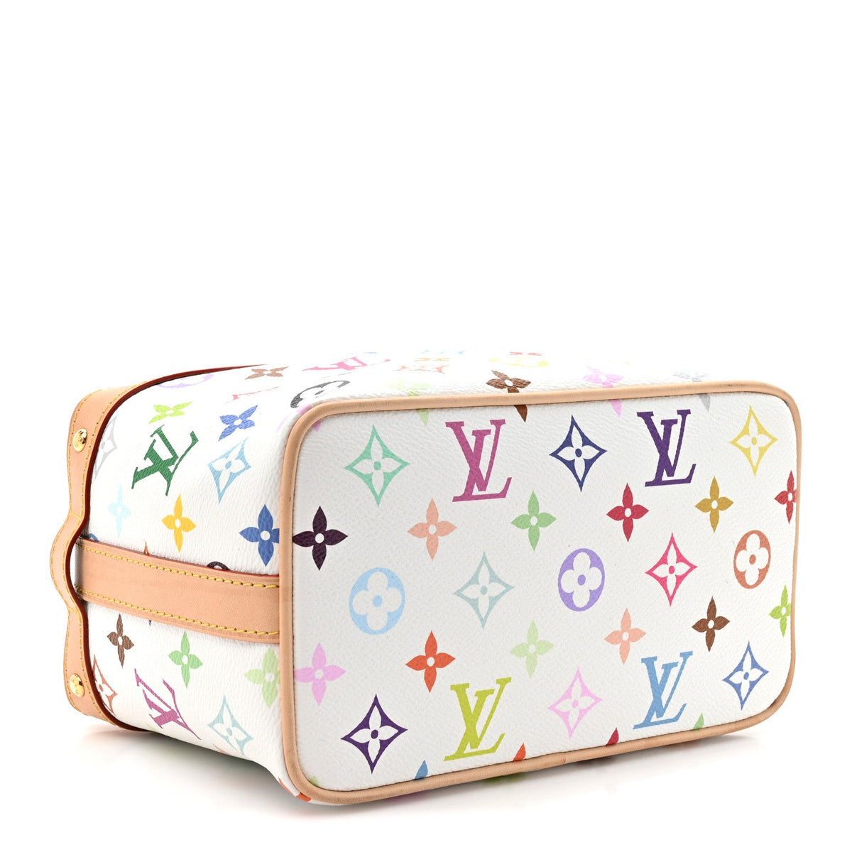 LV x TM Monogram Multicolor Cruiser Toiletry Bag White