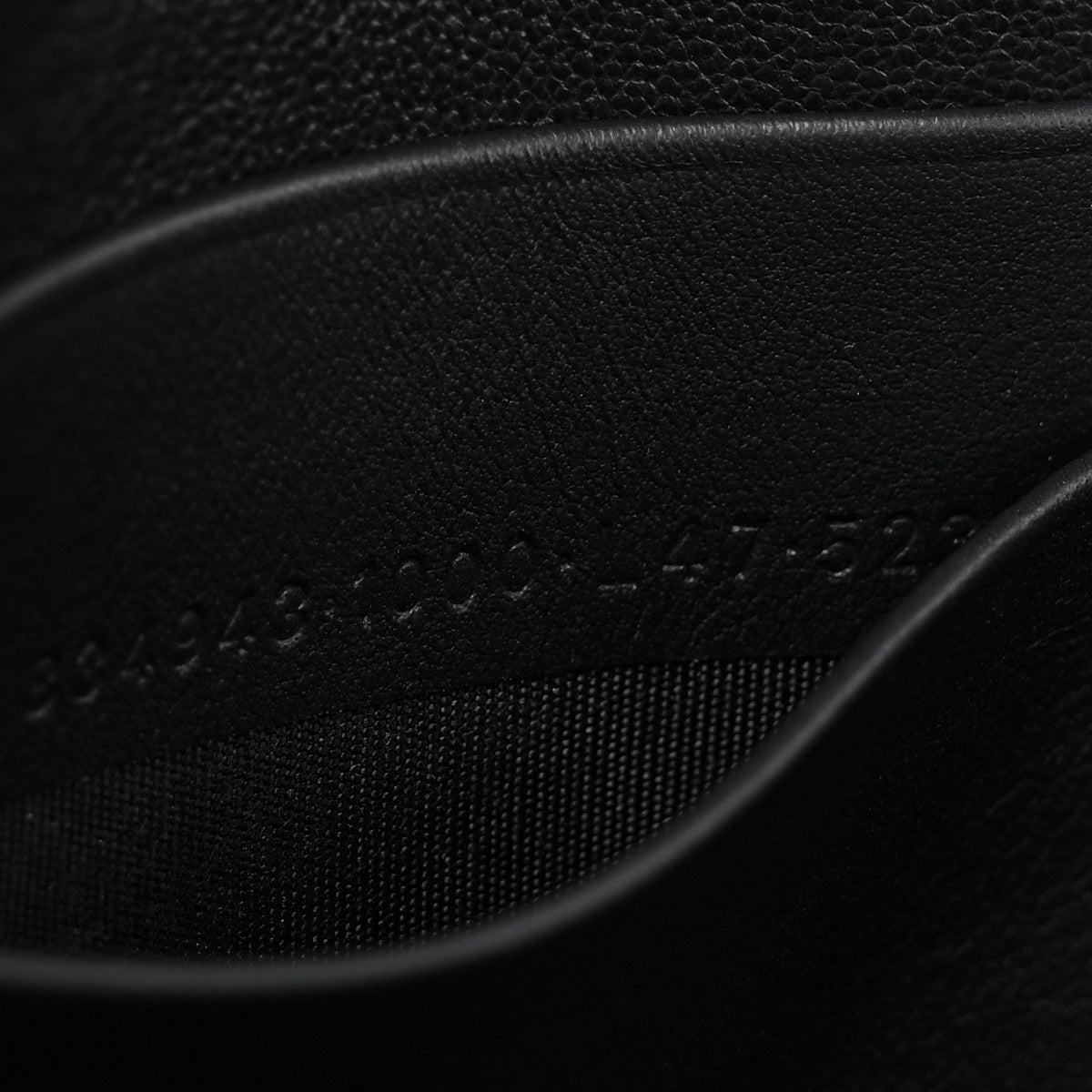 Smooth Calfskin Small Bel Air Clutch On Strap Black