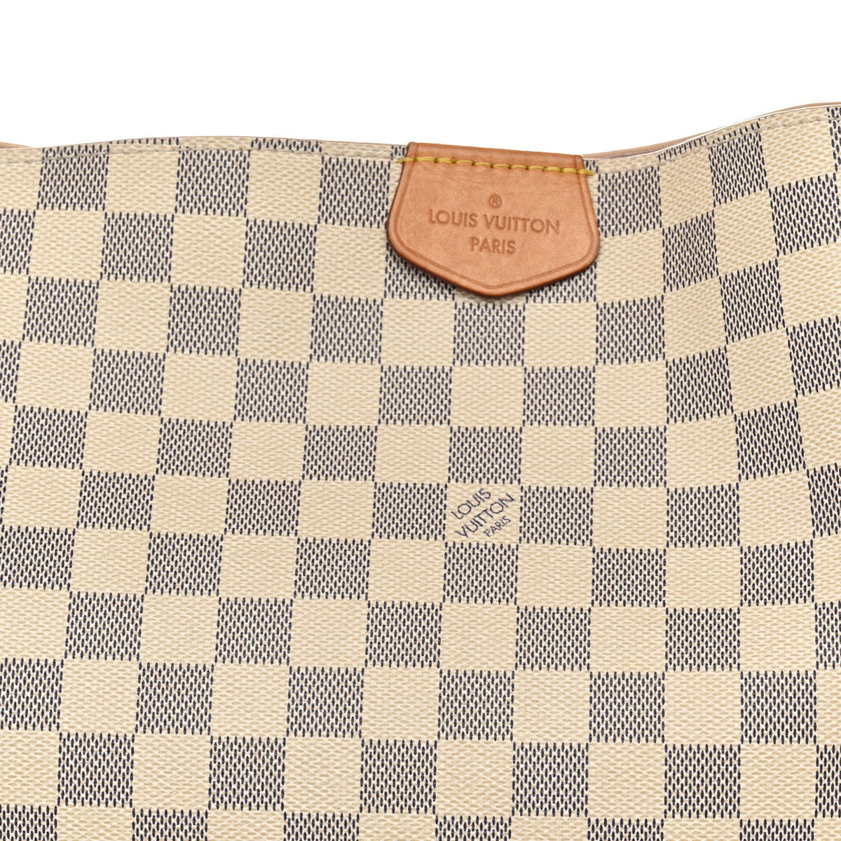 Damier Azur Graceful MM Rose Ballerine