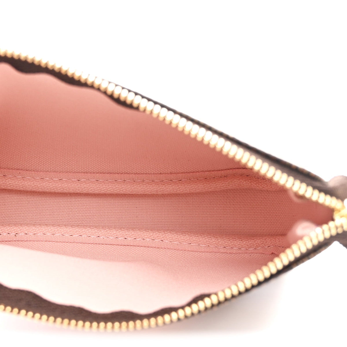 Damier Ebene 2020 Christmas Animation Big Wheel Mini Pochette Accessories Rose Ballerine