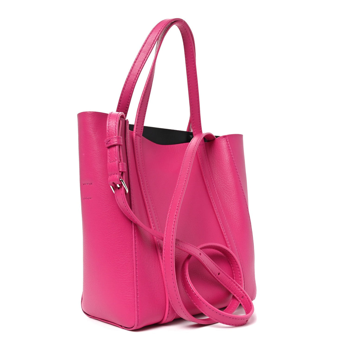 Calfskin XXS Everyday Tote Neon Pink