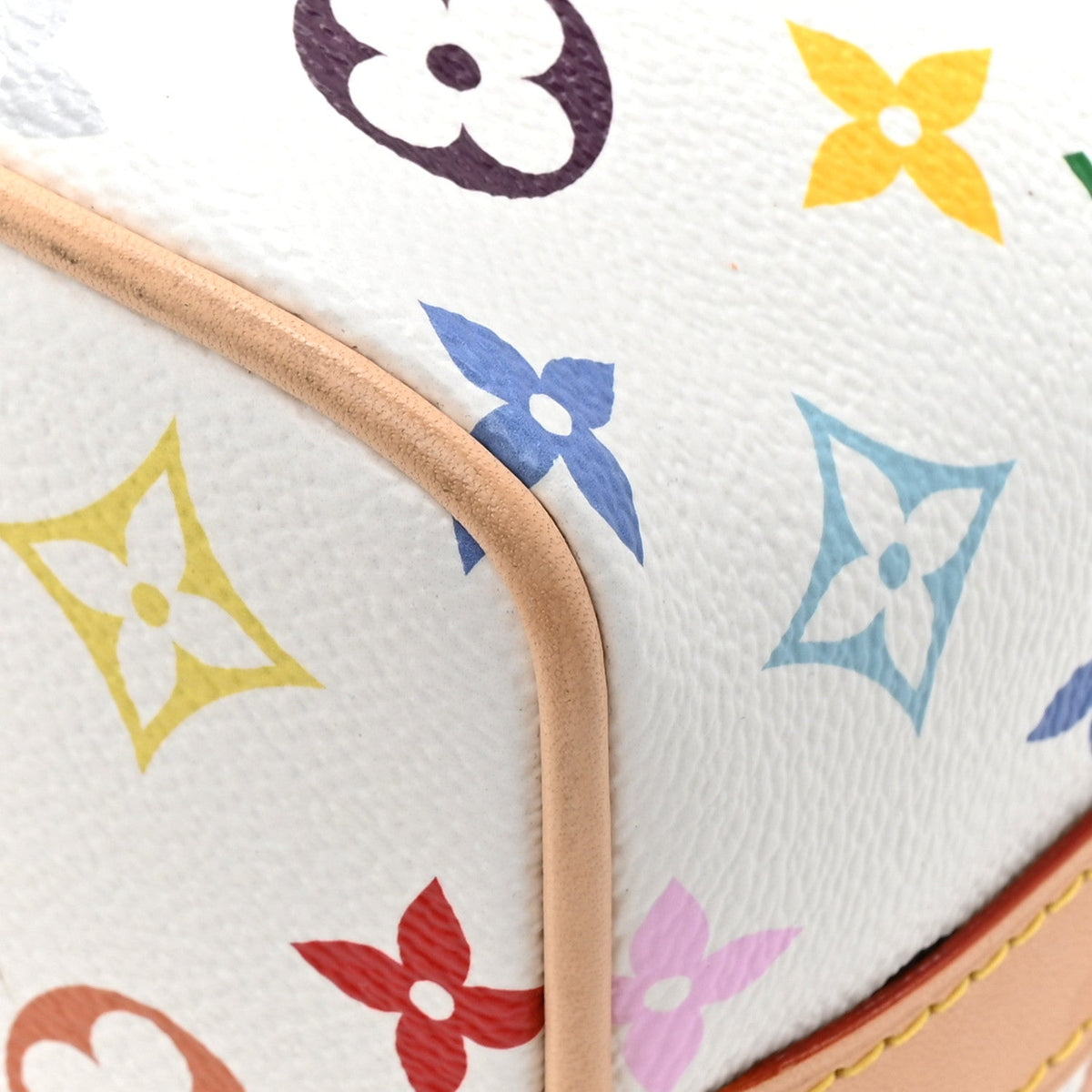 LV x TM Monogram Multicolor Cruiser Toiletry Bag White
