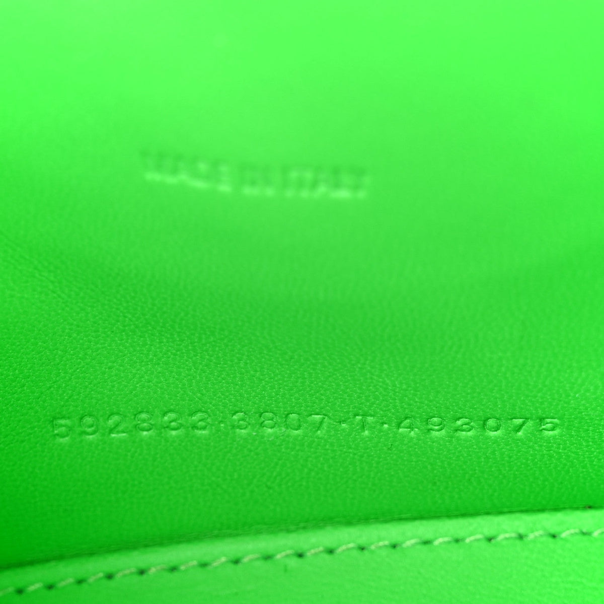 Shiny Box Calfskin Hourglass Top Handle Bag XS Fluo Green