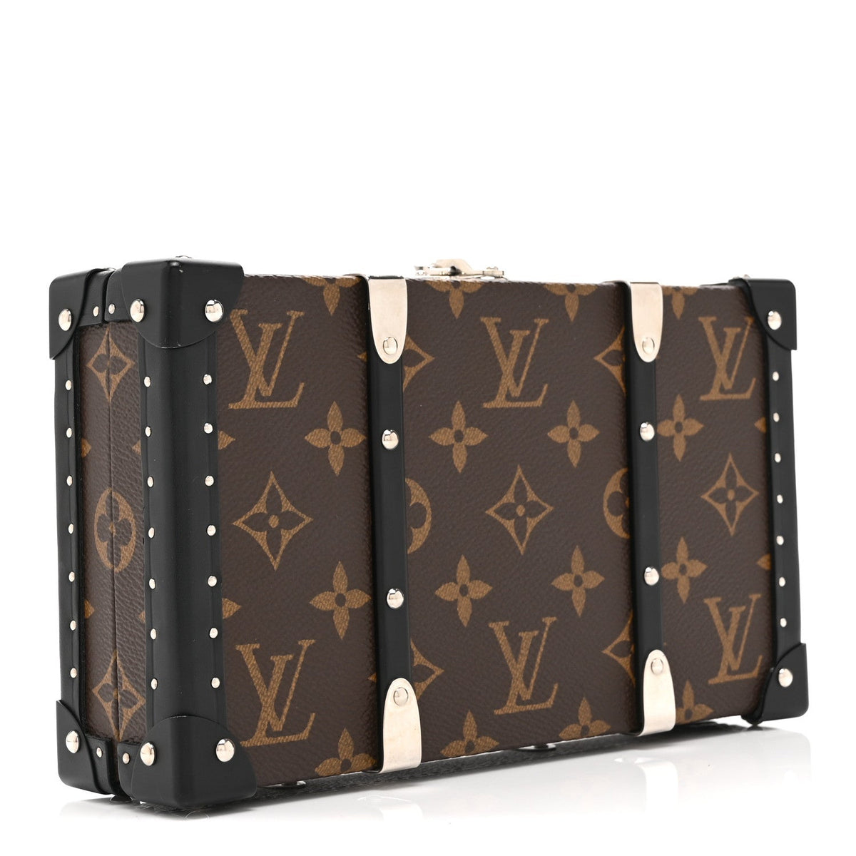 Monogram Wallet Trunk Black Multicolor