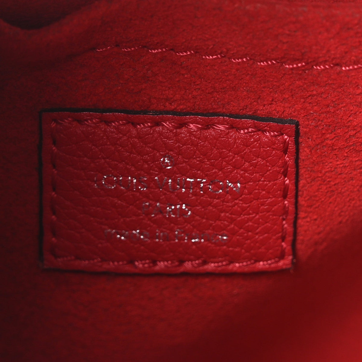 Soft Calfskin My Lockme Chain Bag BB Poppy