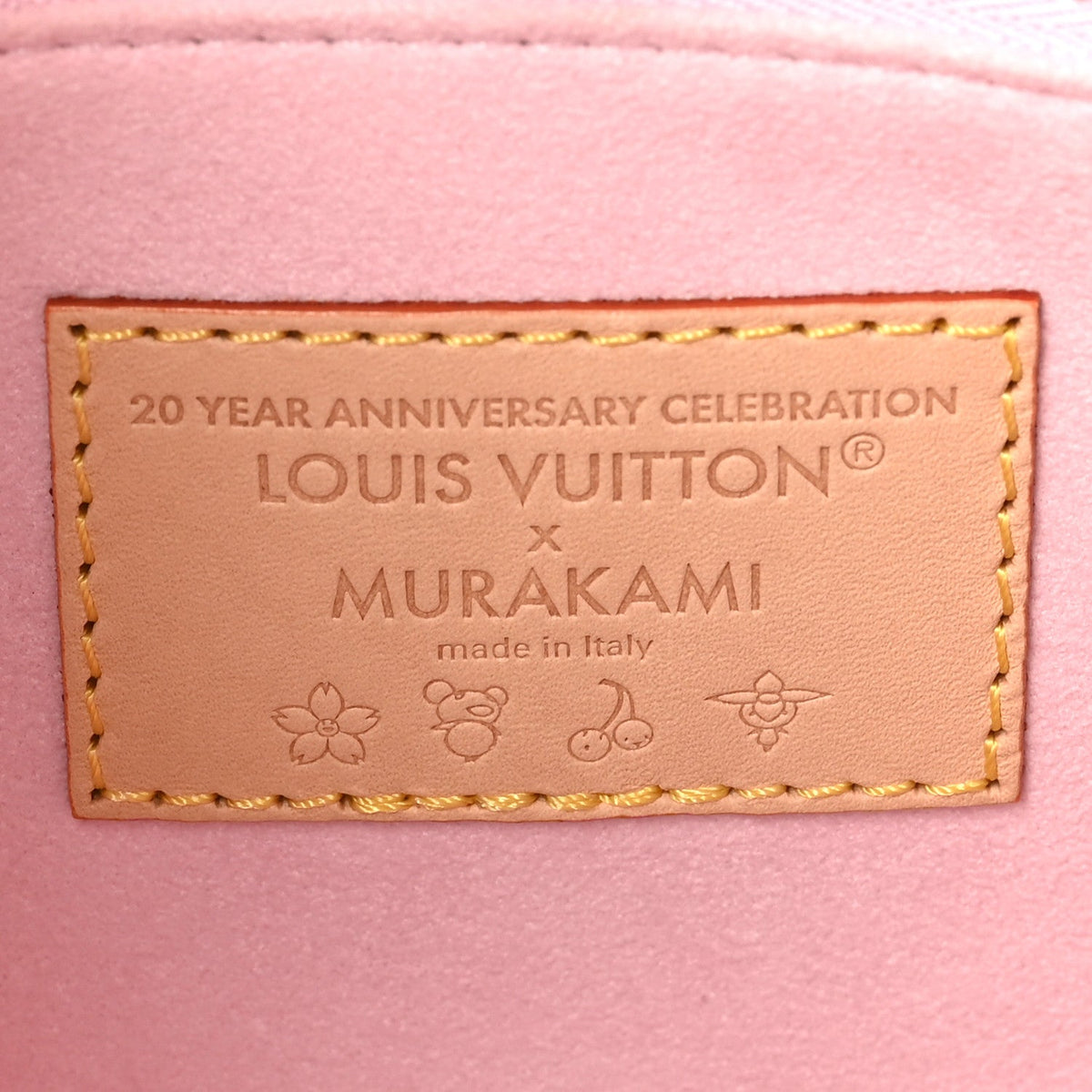 LV X TM Monogram Cherry Blossom Onthego PM Sakura Brown