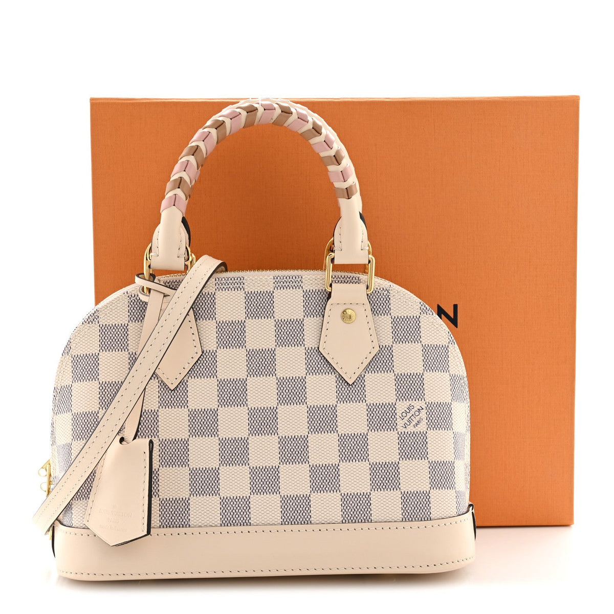 Damier Azur Braided Alma BB